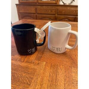 RAE DUNN HIS AND hers Mug set